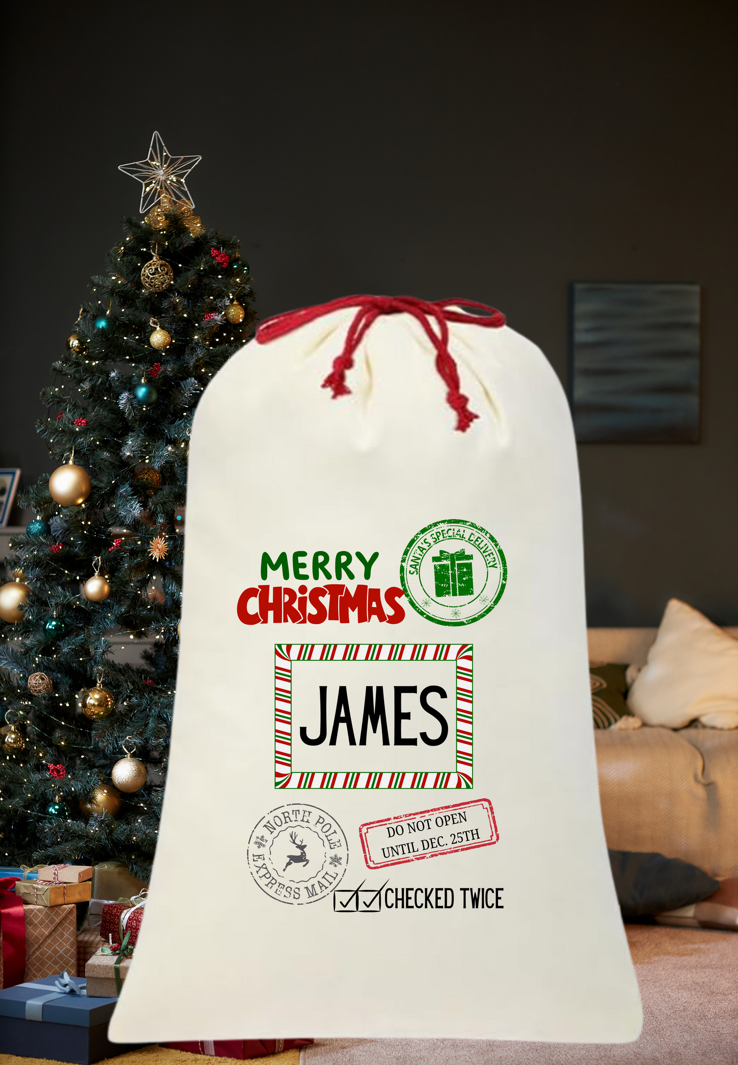 James Santa Bag