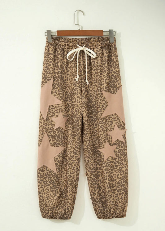 Leopard Print Star Pants Pre-Sale