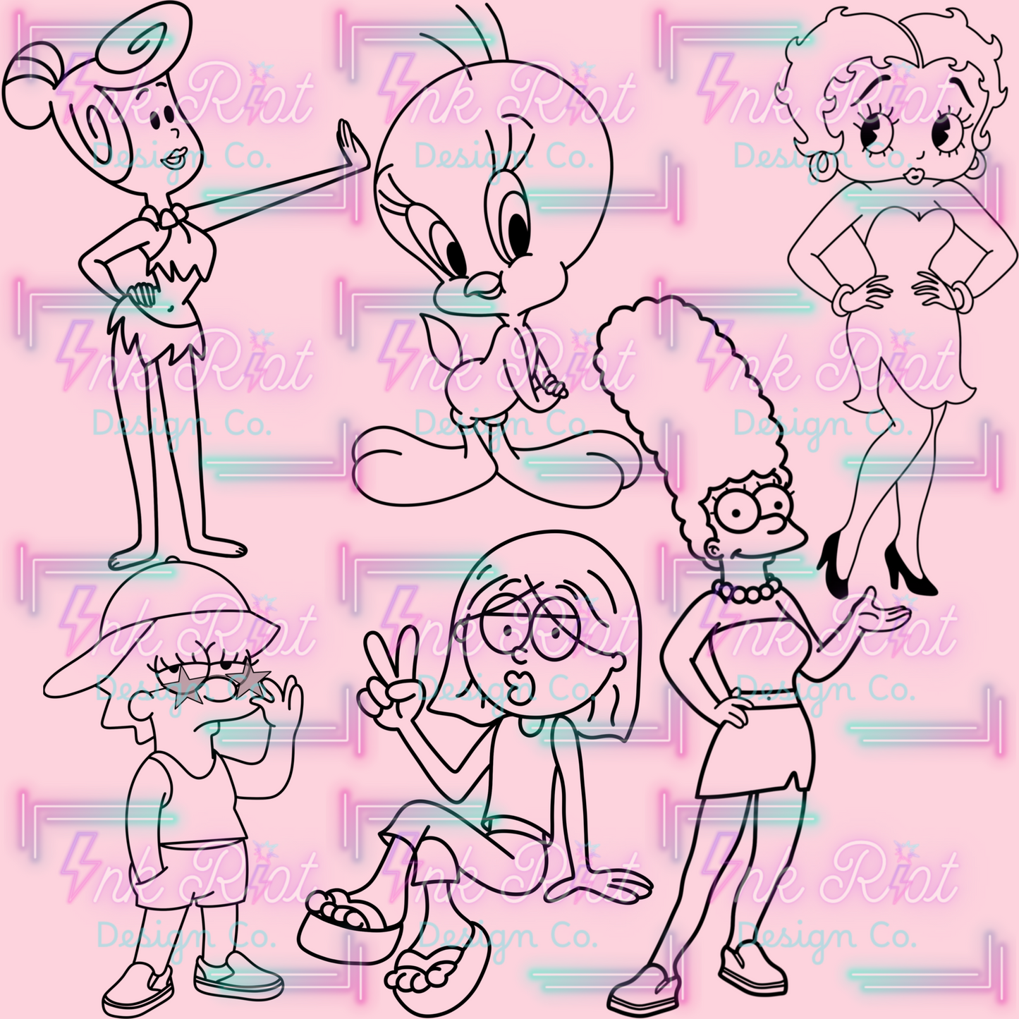 Girl Gang Stamp Set - PROCREATE ONLY