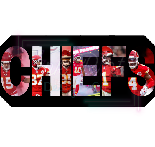 KC Football 1-19 DTF Print