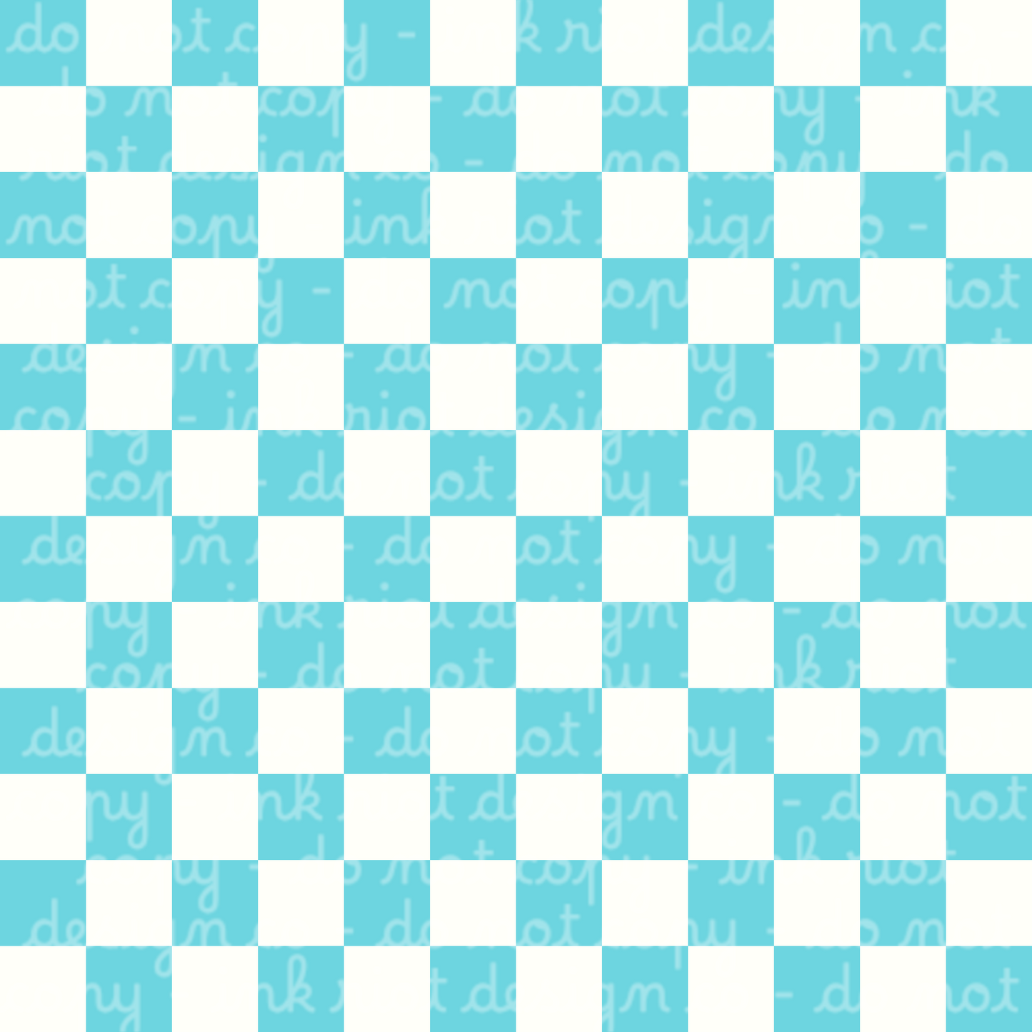 Blue & White Checker Seamless