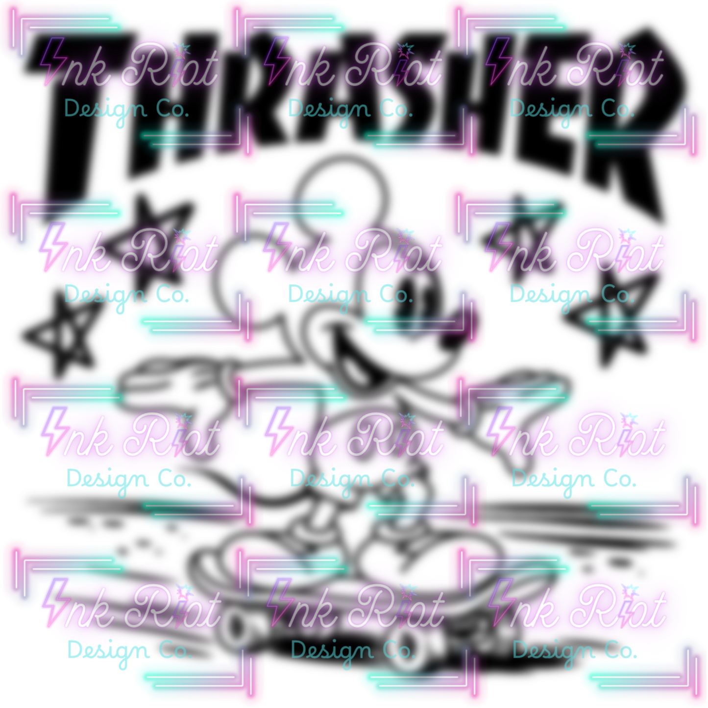 Thrash Mick Colorable PNG - EXCLUSIVE - NO CODES