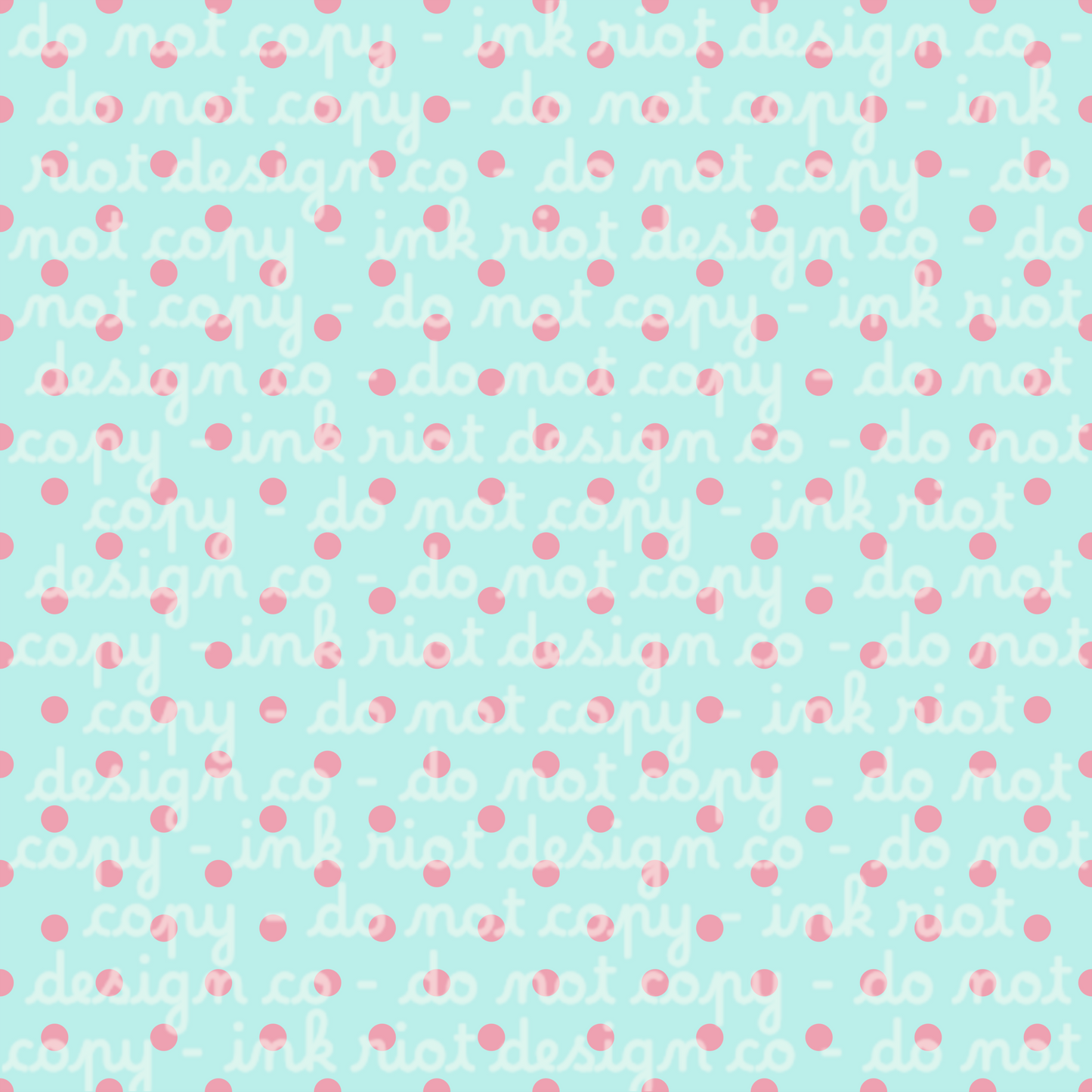Pink & Blue Dots Seamless
