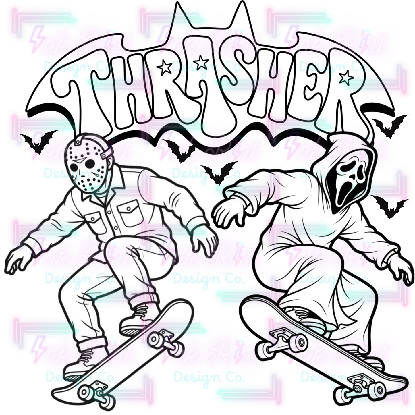 Slasher Thrash Colorable PNG - EXCLUSIVE - NO CODES