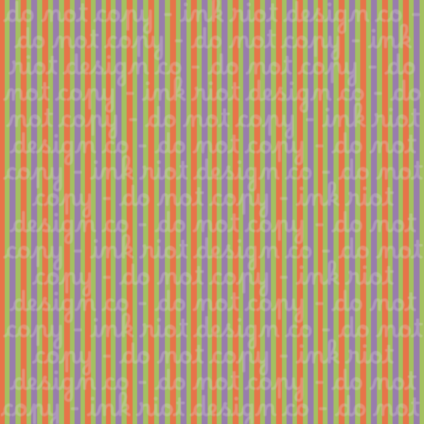 Ghoul Gang Stripes Seamless