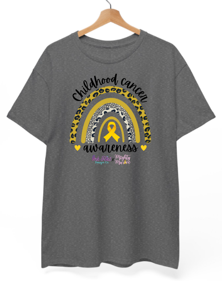 Mighty Marloe Leopard Rainbow T-Shirt