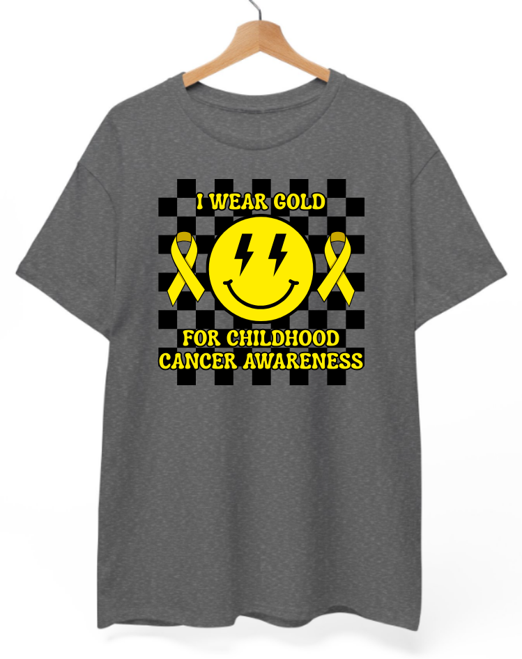 Mighty Marloe Smiley & Checkered T-Shirt