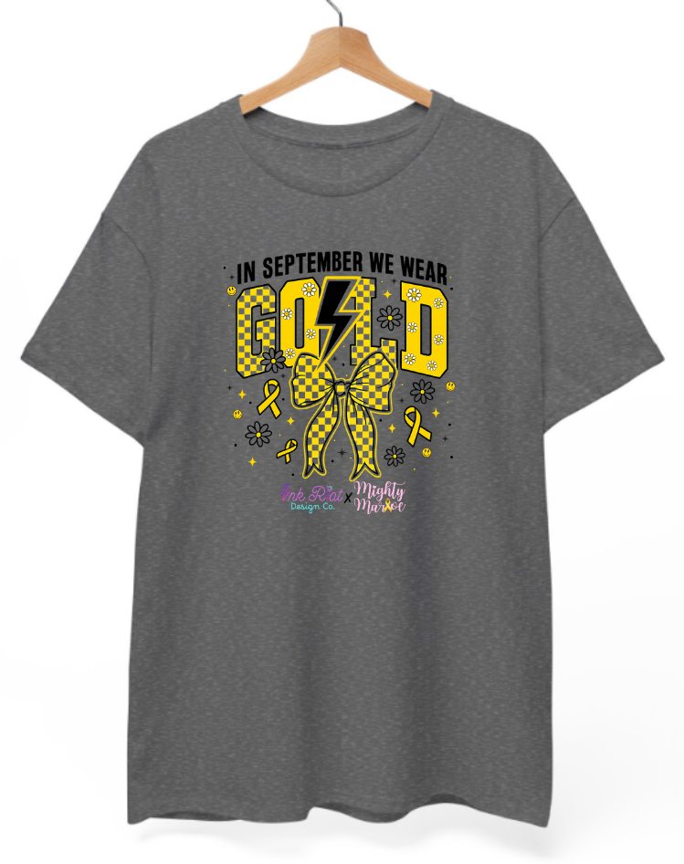 Mighty Marloe In September We Wear Gold T-Shirt