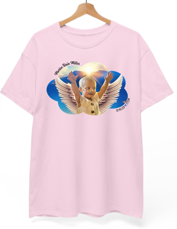Mighty Marloe Angel Cloud T-Shirt