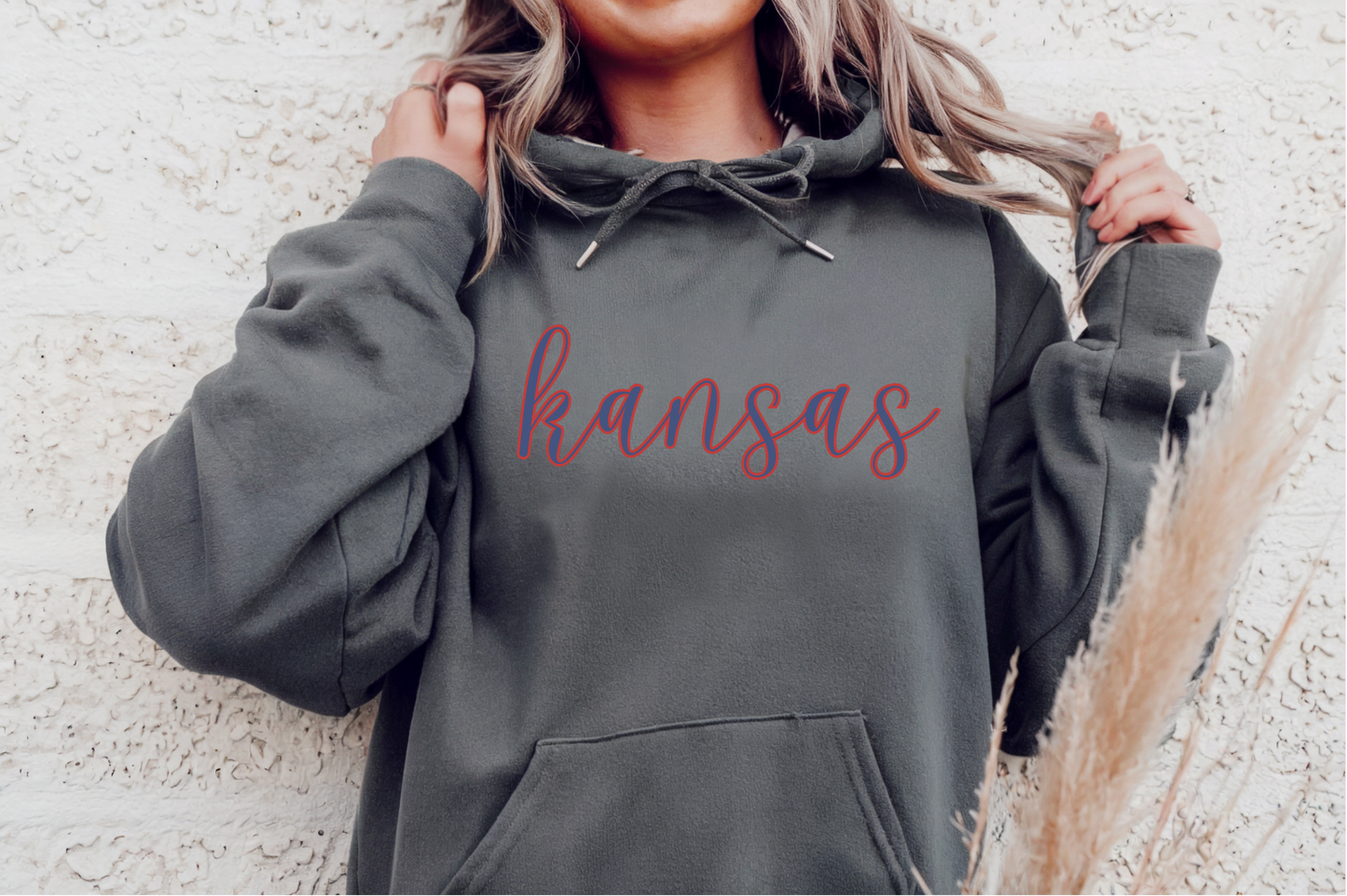 Blue Kansas Hoodie