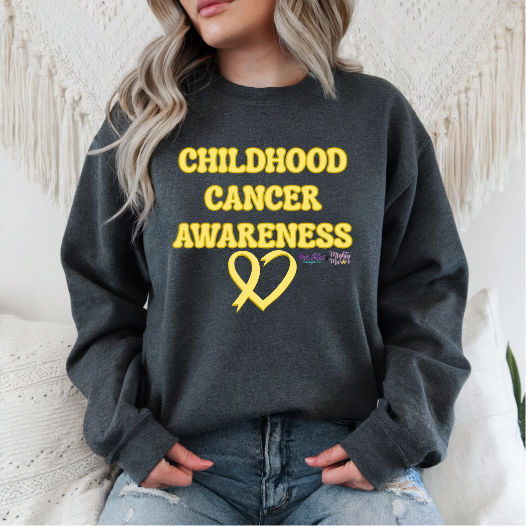 Mighty Marloe Childhood Cancer Awareness Sweatshirt