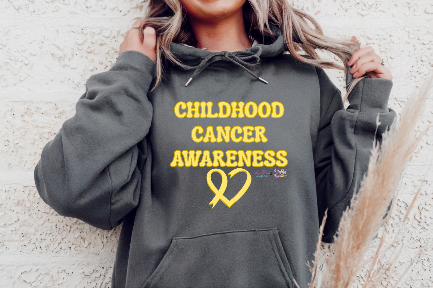 Mighty Marloe Childhood Cancer Awareness Hoodie