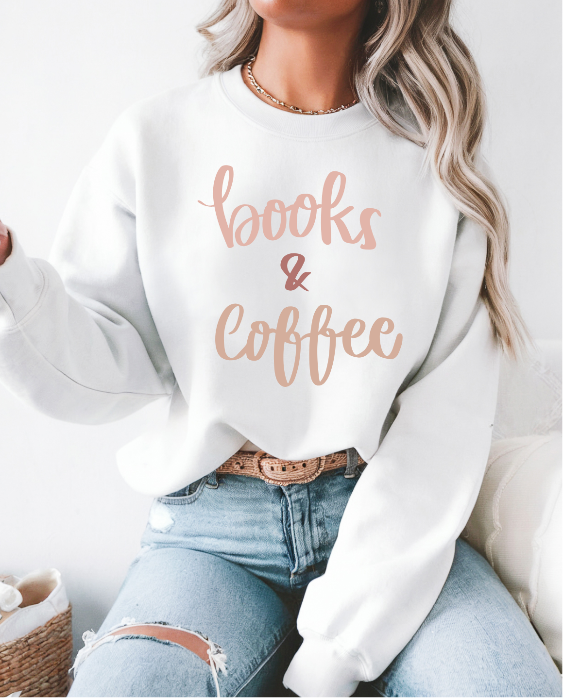 Books & Coffee Sweatshirt