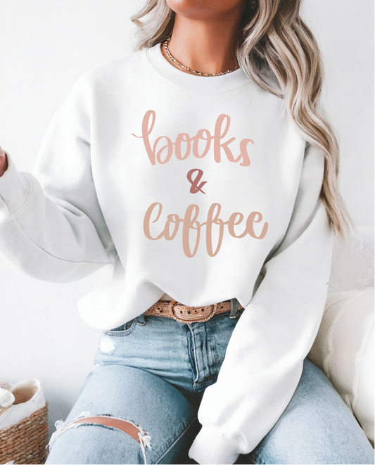 Books & Coffee Sweatshirt