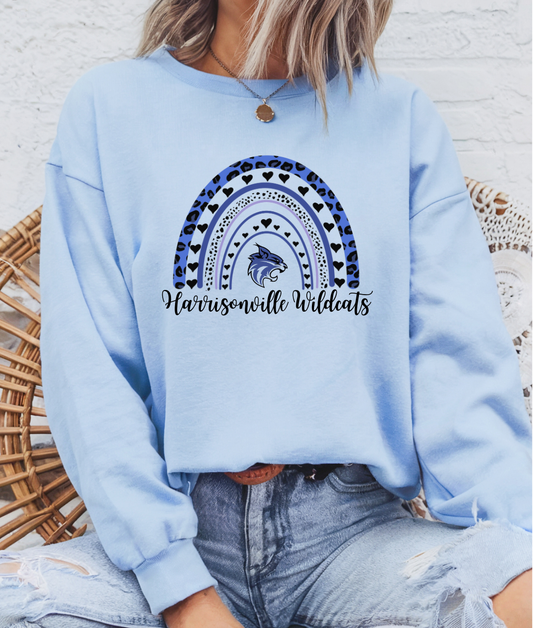 Wildcats Leopard Rainbow Sweatshirt