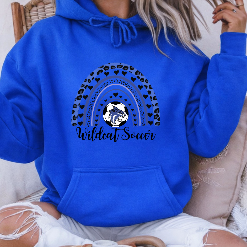 Animal Print Soccer Rainbow