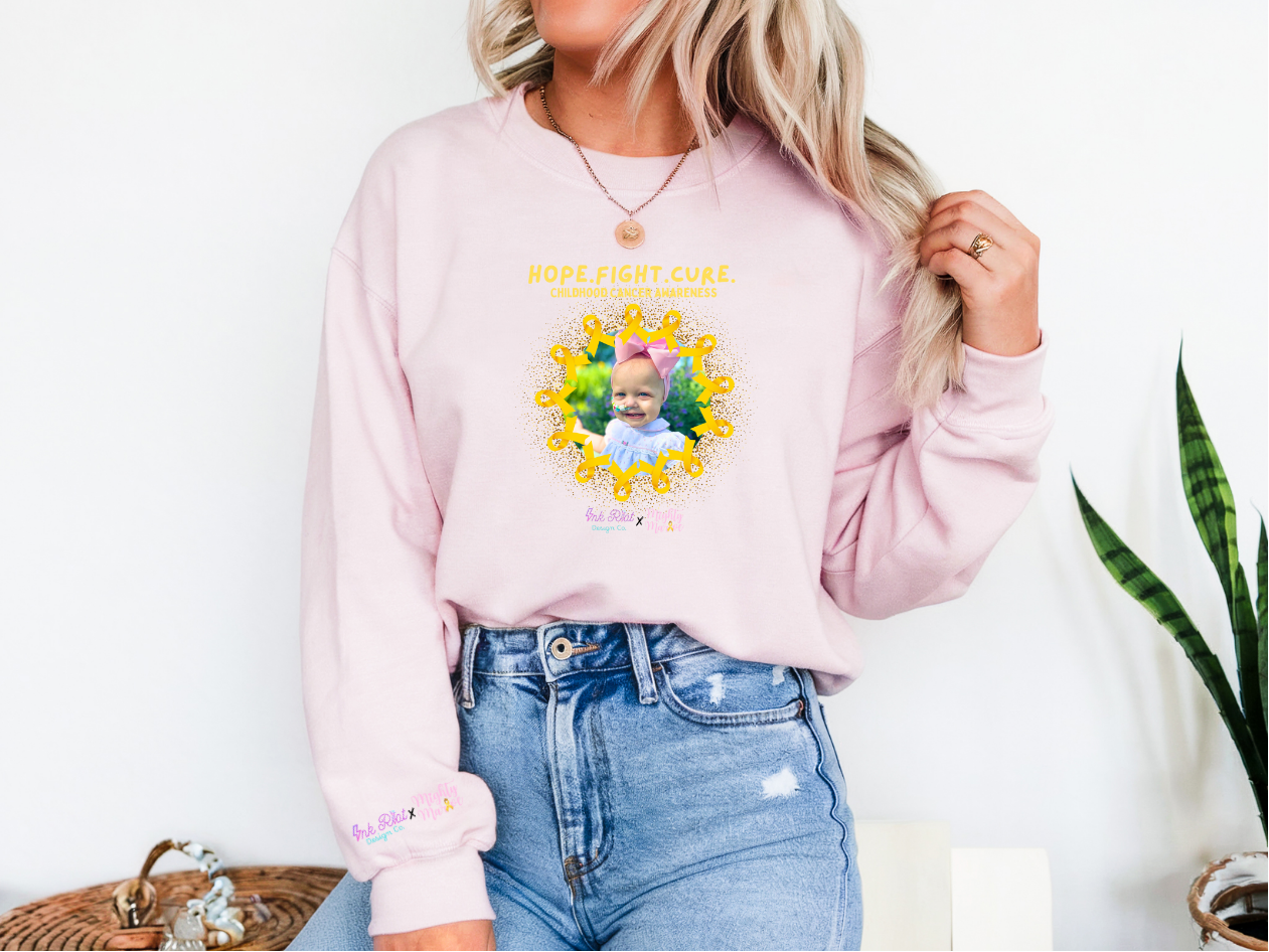 Mighty Marloe Hope Fight Cure Sweatshirt