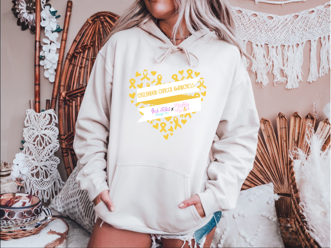 Mighty Marloe Ribbon Heart Hoodie