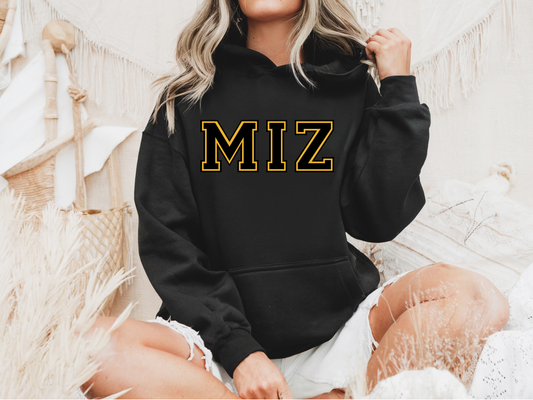 Black & Gold Miz Hoodie