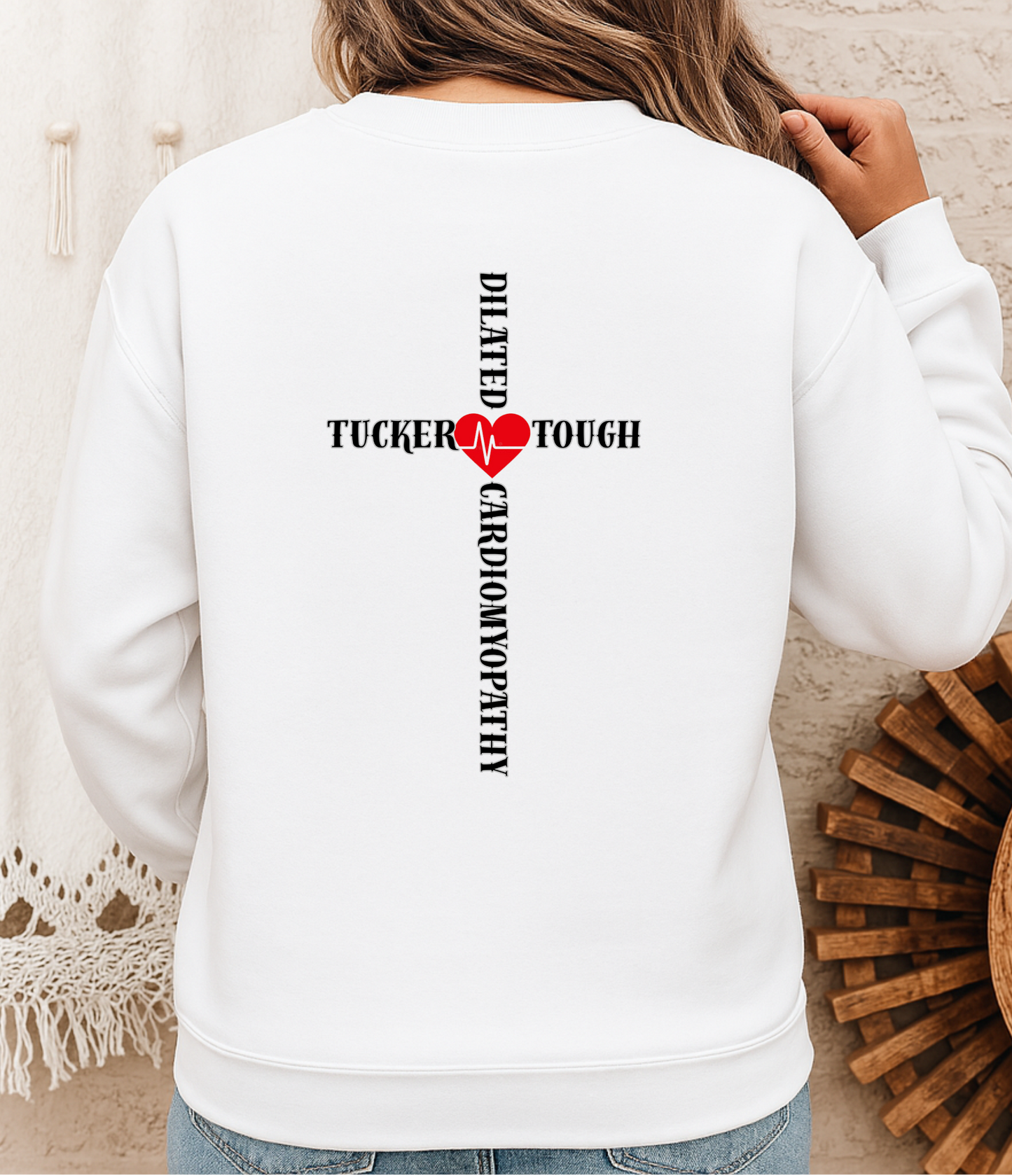 Tucker Tough Ribbon & Cross
