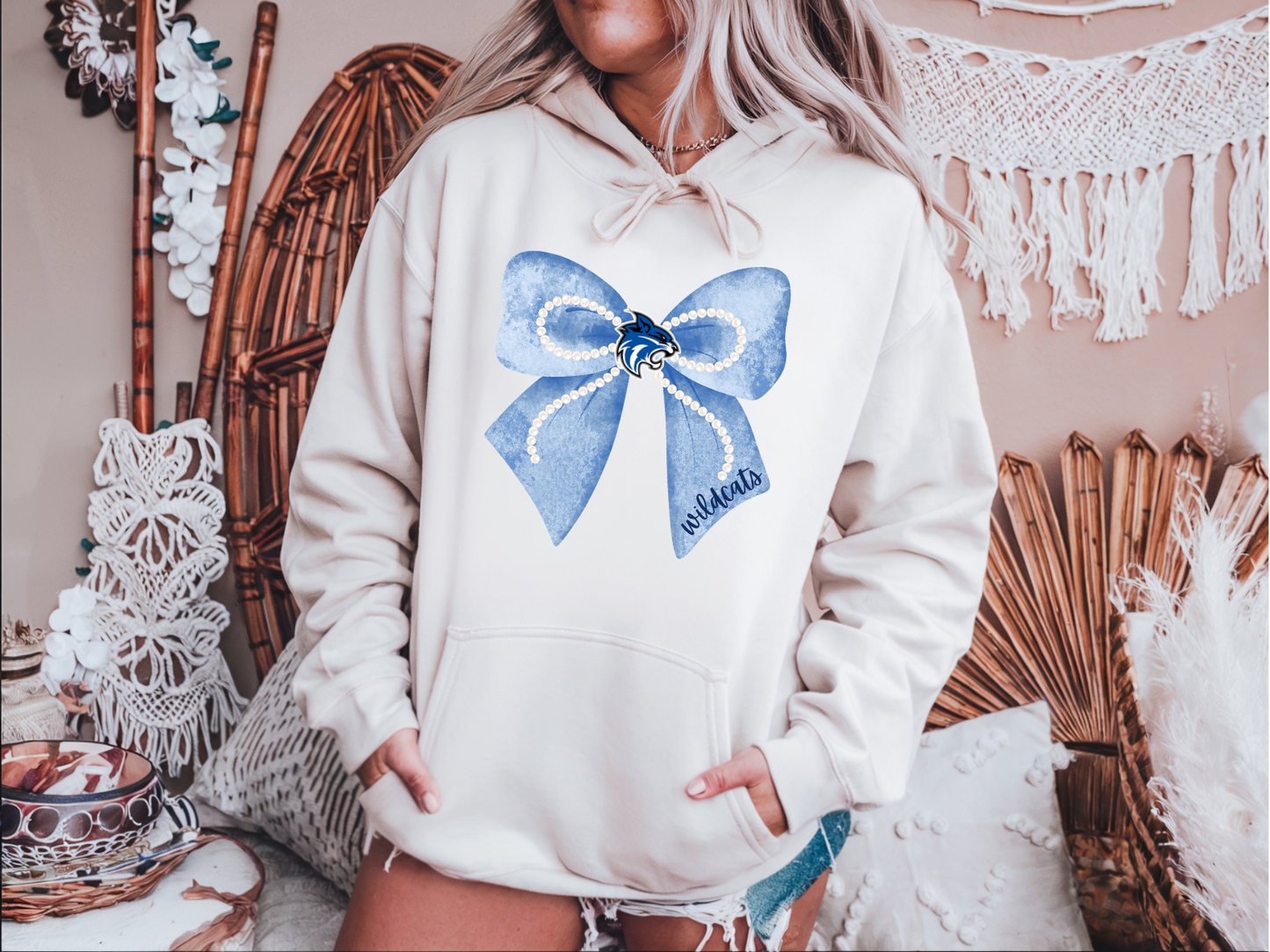Wildcat Bow Hoodie