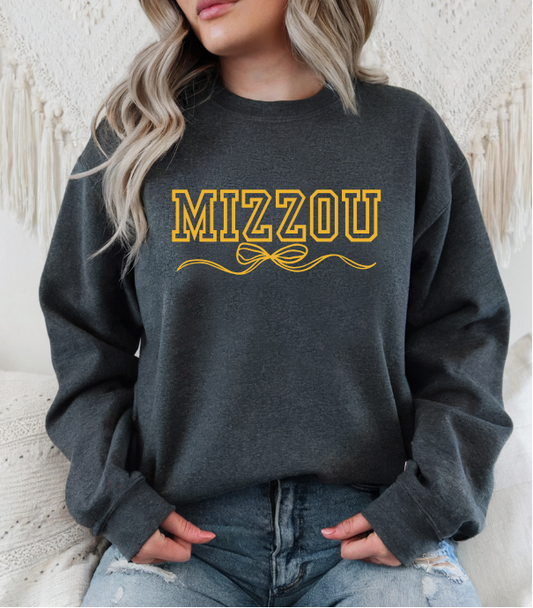 Mizzou Bow Sweatshirt