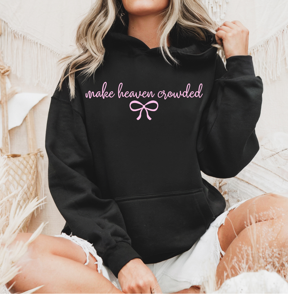 Black & Pink Make Heaven Crowded w/Bow