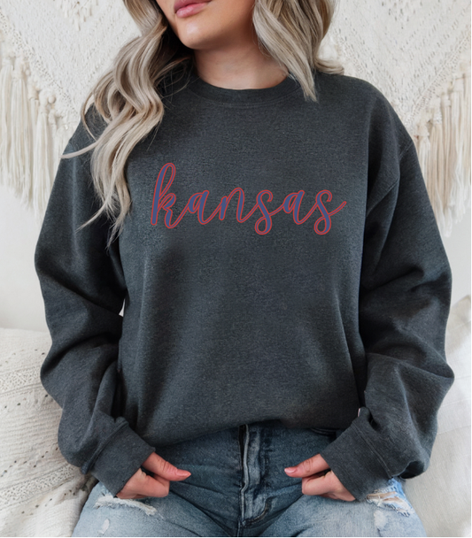 Blue Kansas Sweatshirt