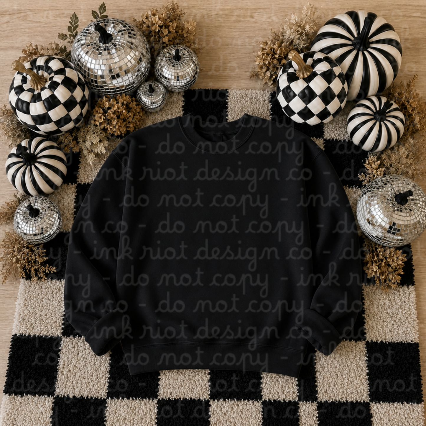 Black Fall Sweatshirt Mock