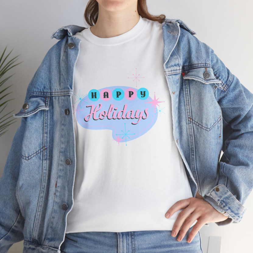 Retro Happy Holidays
