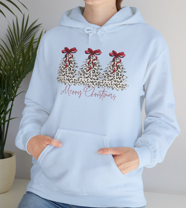 Merry Christmas Leopard Trees