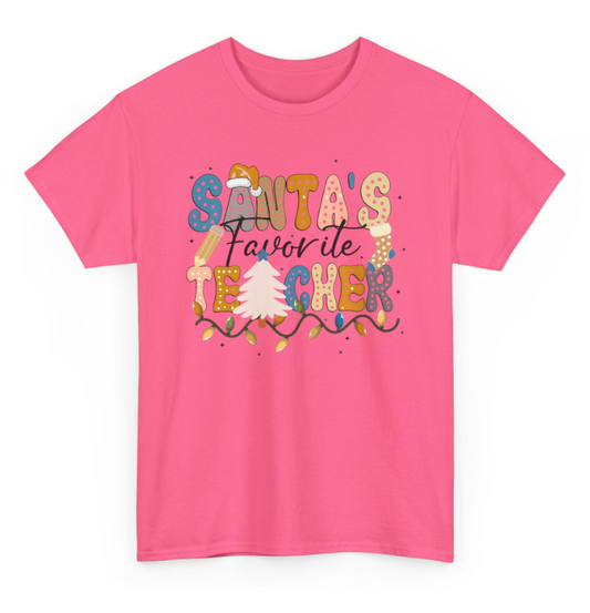 Santa's Favorite Teacher Lights