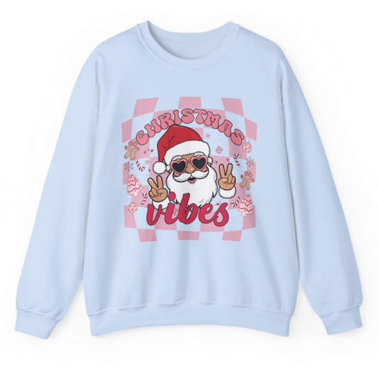 Pink Checkered Christmas Vibes