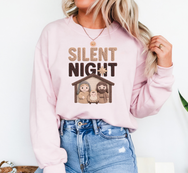 Knitted Silent Night