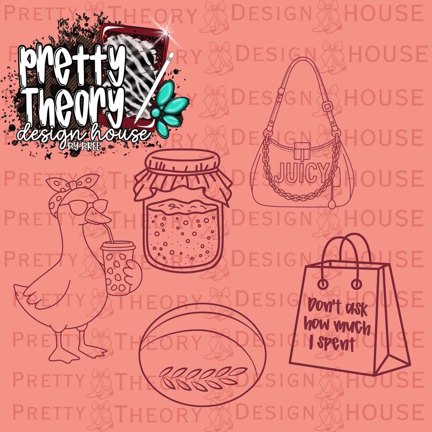 PTHD x IRDC T,P&O-C Stamp Set - PROCREATE ONLY