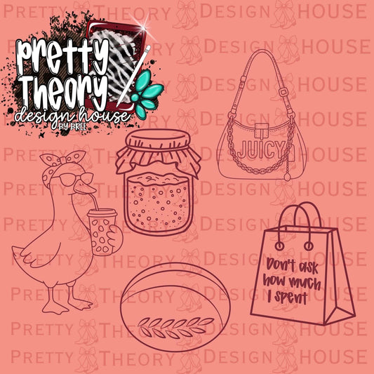 PTHD x IRDC T,P&O-C Stamp Set - PROCREATE ONLY