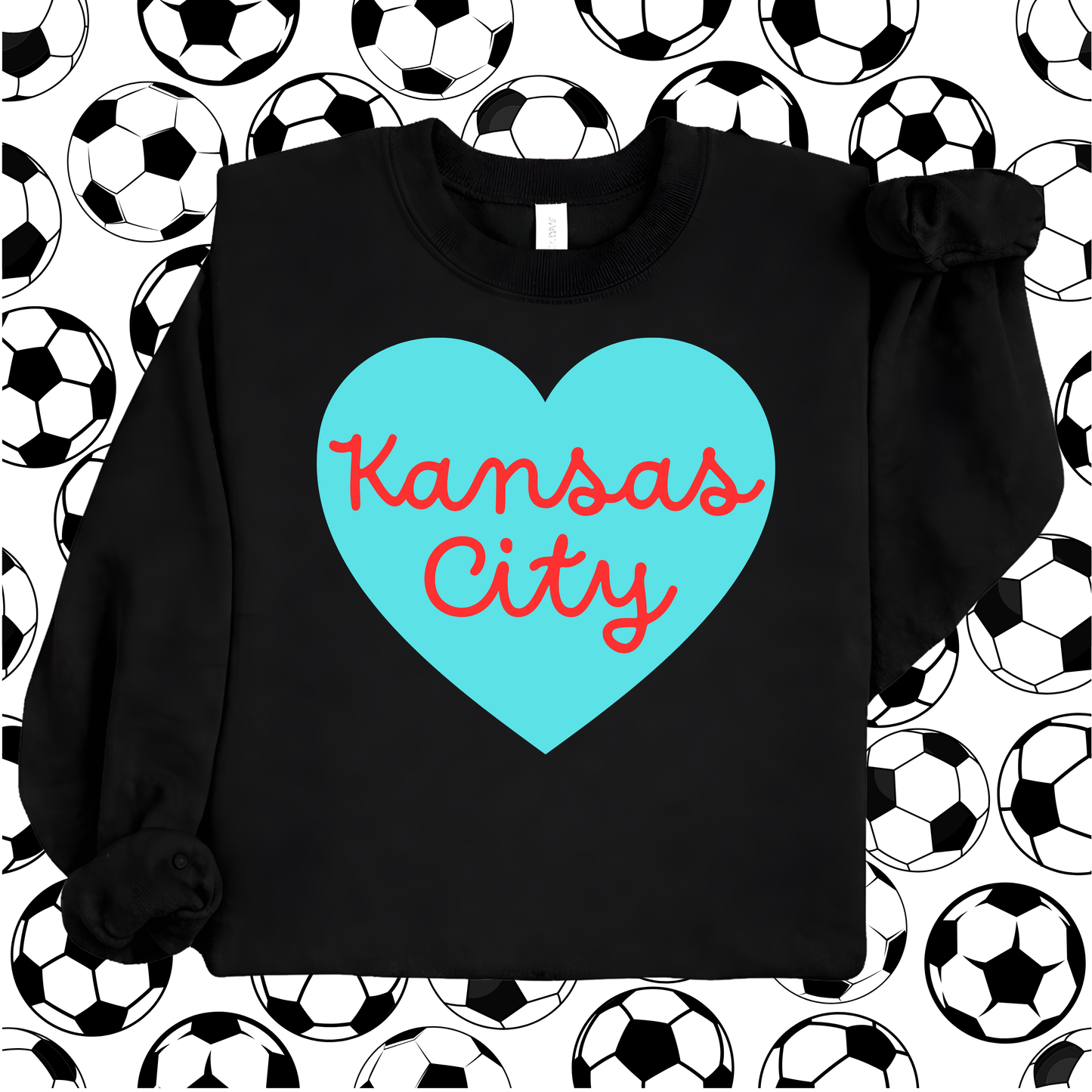 KC Teal Heart