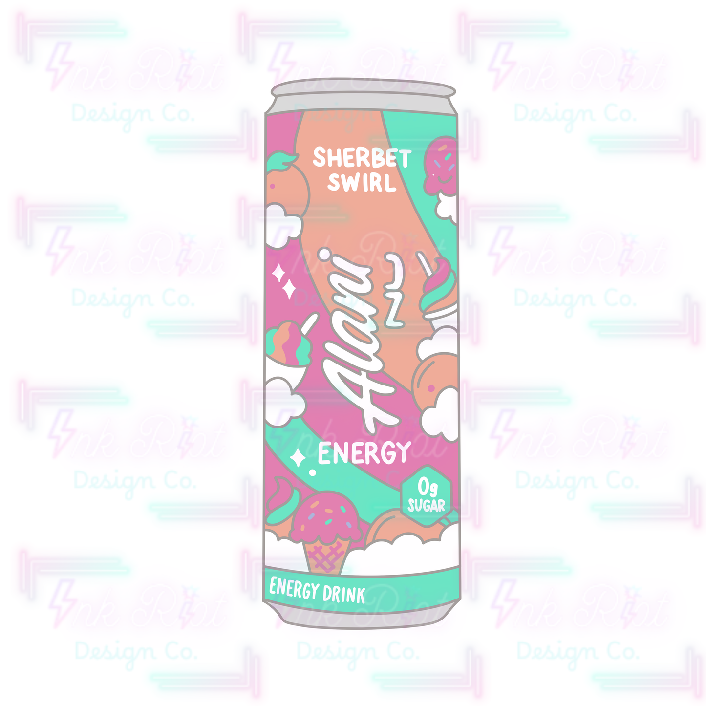 Sherbet Clipart - COMMERCIAL USE ONLY