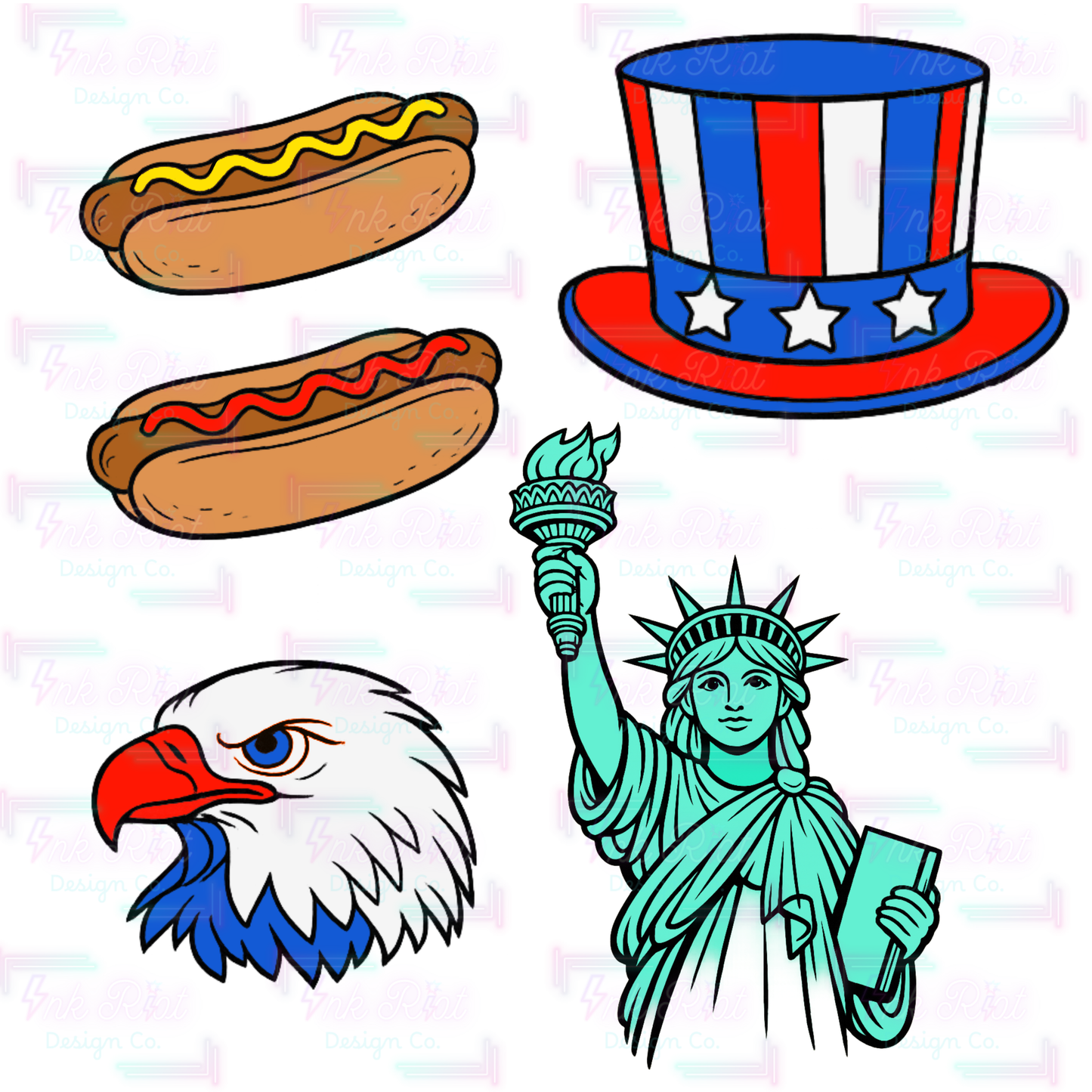 FOJ Clipart Bundle - COMMERCIAL USE ONLY