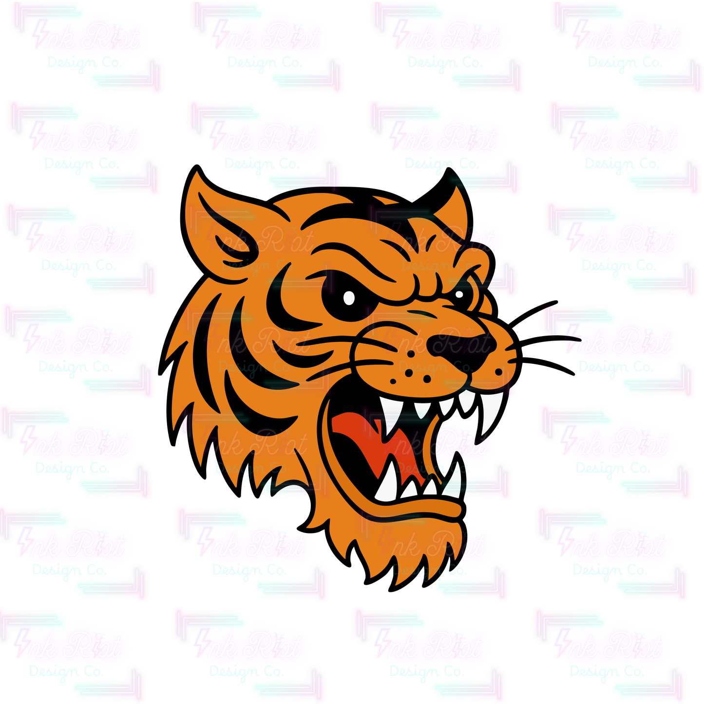 Tiger Clipart - COMMERCIAL USE ONLY