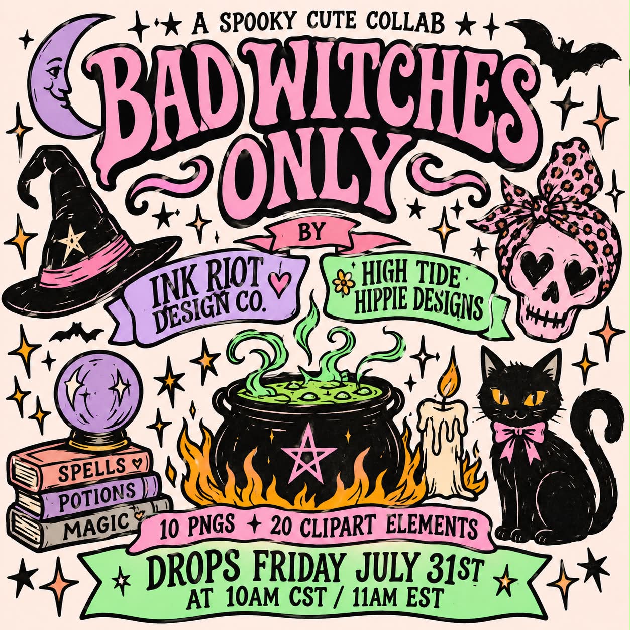 Bad Witches Only Collab - NO CODES