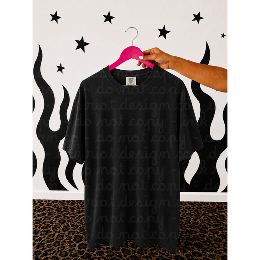 Black T-Shirt Mock