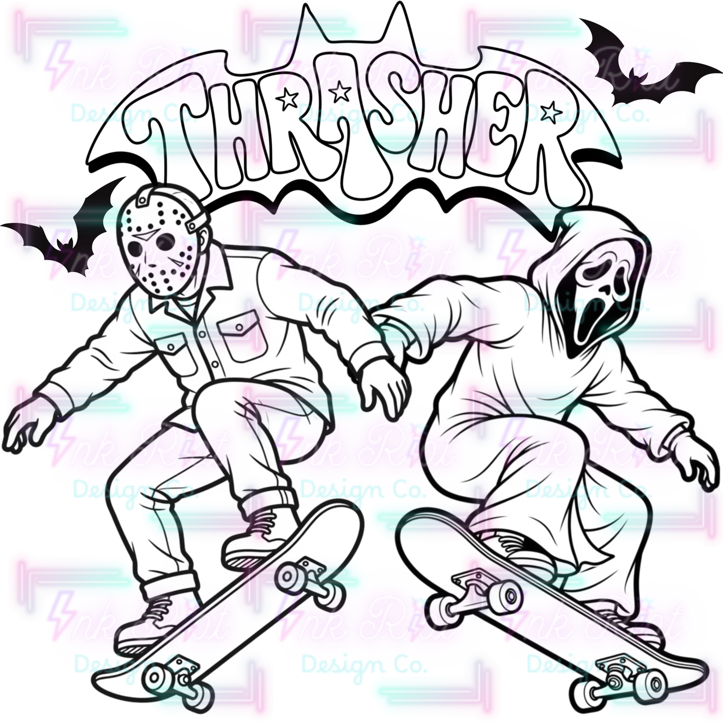 Slashin Thrash Colorable PNG - EXCLUSIVE - NO CODES