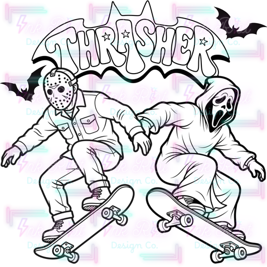 Slashin Thrash Colorable PNG - EXCLUSIVE - NO CODES