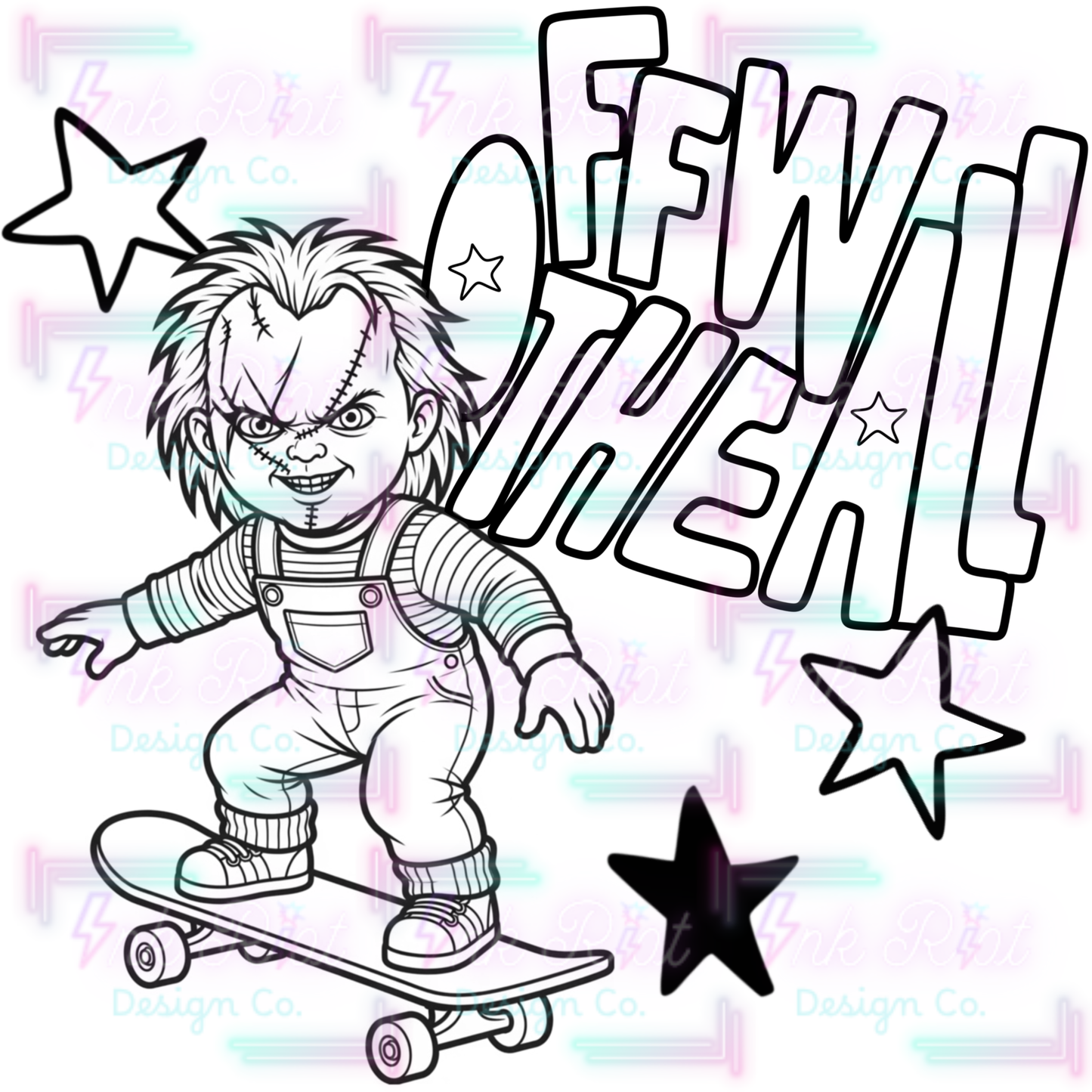 Chucky OTW Colorable PNG - EXCLUSIVE - NO CODES