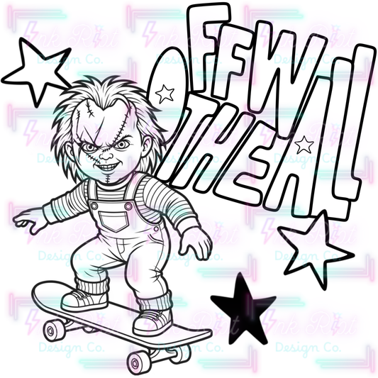 Chucky OTW Colorable PNG - EXCLUSIVE - NO CODES