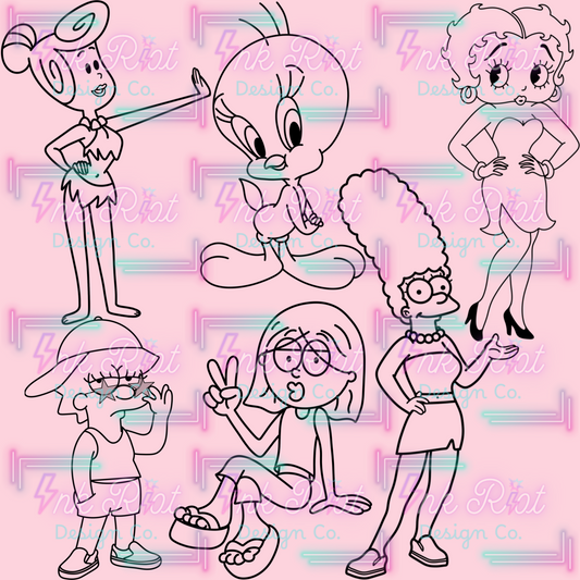 Girl Gang Stamp Set - PROCREATE ONLY
