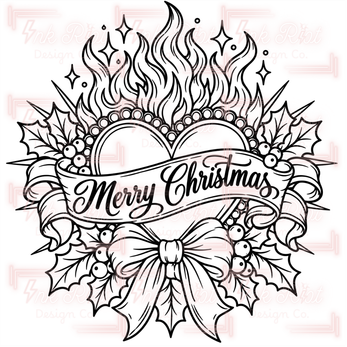 Merry Christmas Colorable PNG - EXCLUSIVE - NO CODES