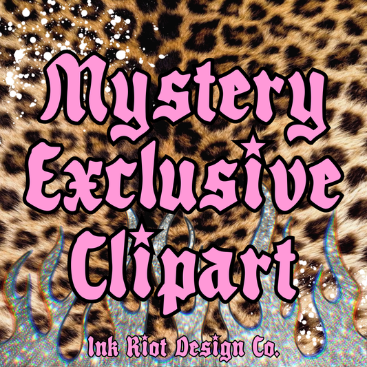 MYSTERY EXCLUSIVE Clipart Bundle - COMMERCIAL USE ONLY
