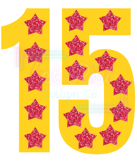 KC Football 1-12 DTF Print